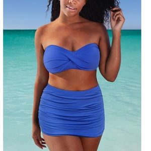 Swimsuits For All High Waist Bikini Skirt Bottoms